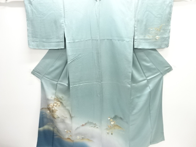 Japanese Kimono / Homongi Tsukesake Silk